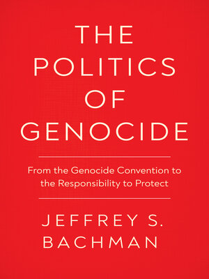 cover image of The Politics of Genocide